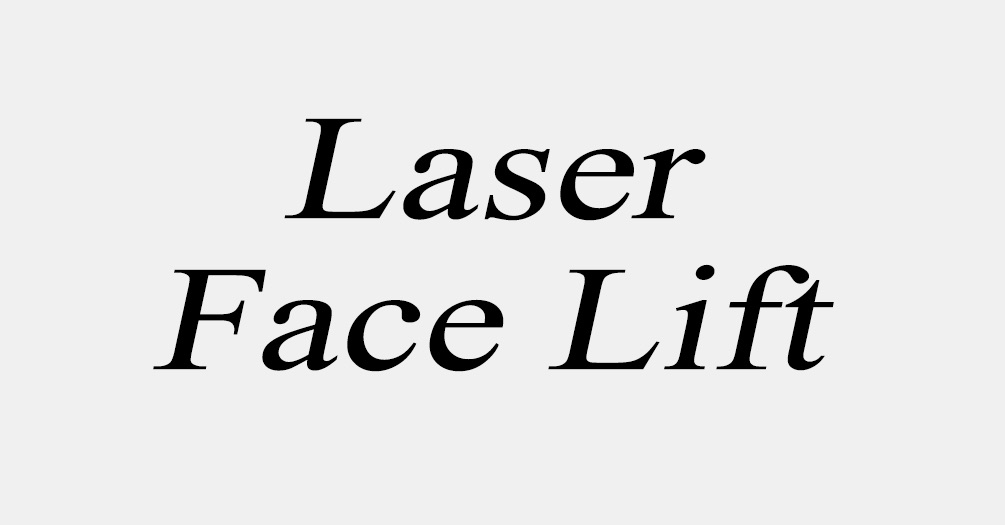 Laser facelift